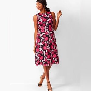 RSVP BY Talbots Women’s Sleeveless Floral Lace Fit & Flare Dress Size‎ 10